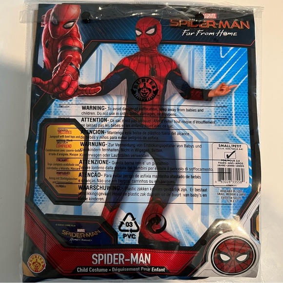 RUBIES Child’s Spider-man costume. Fulfill is Super hero dreams this Halloween - Picture 1 of 8